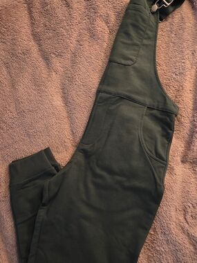 Forest Green Swoveralls with Front Pocket
